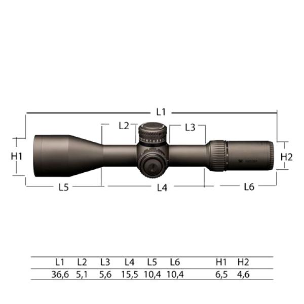 Vortex Razor HD GEN II 4.5-27x56 FFP, Horus H59 (MRAD) - Riflescope