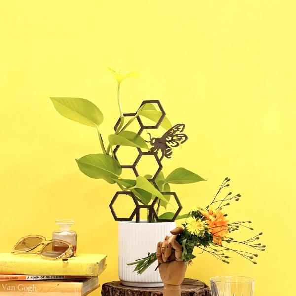 Abeille tuteur plantes - METALBIRD