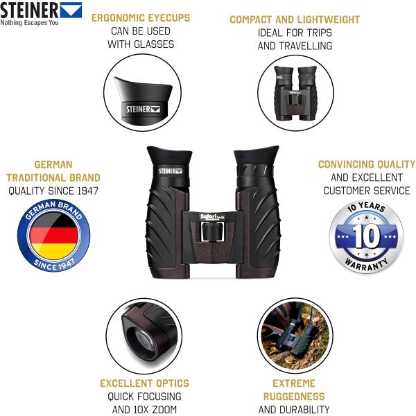 Steiner Safari Ultrasharp 10x26 - SECOND-HAND